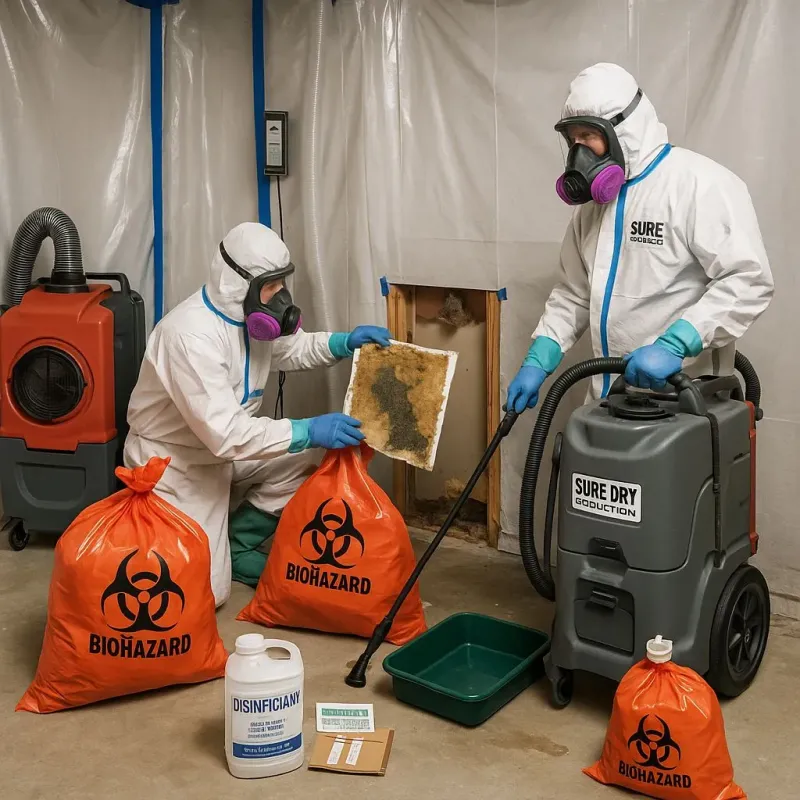 Contaminated Water Handling Protocols process in Vega Alta, PR